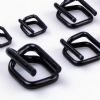 nitrated wire buckles for cord strap woven belt
